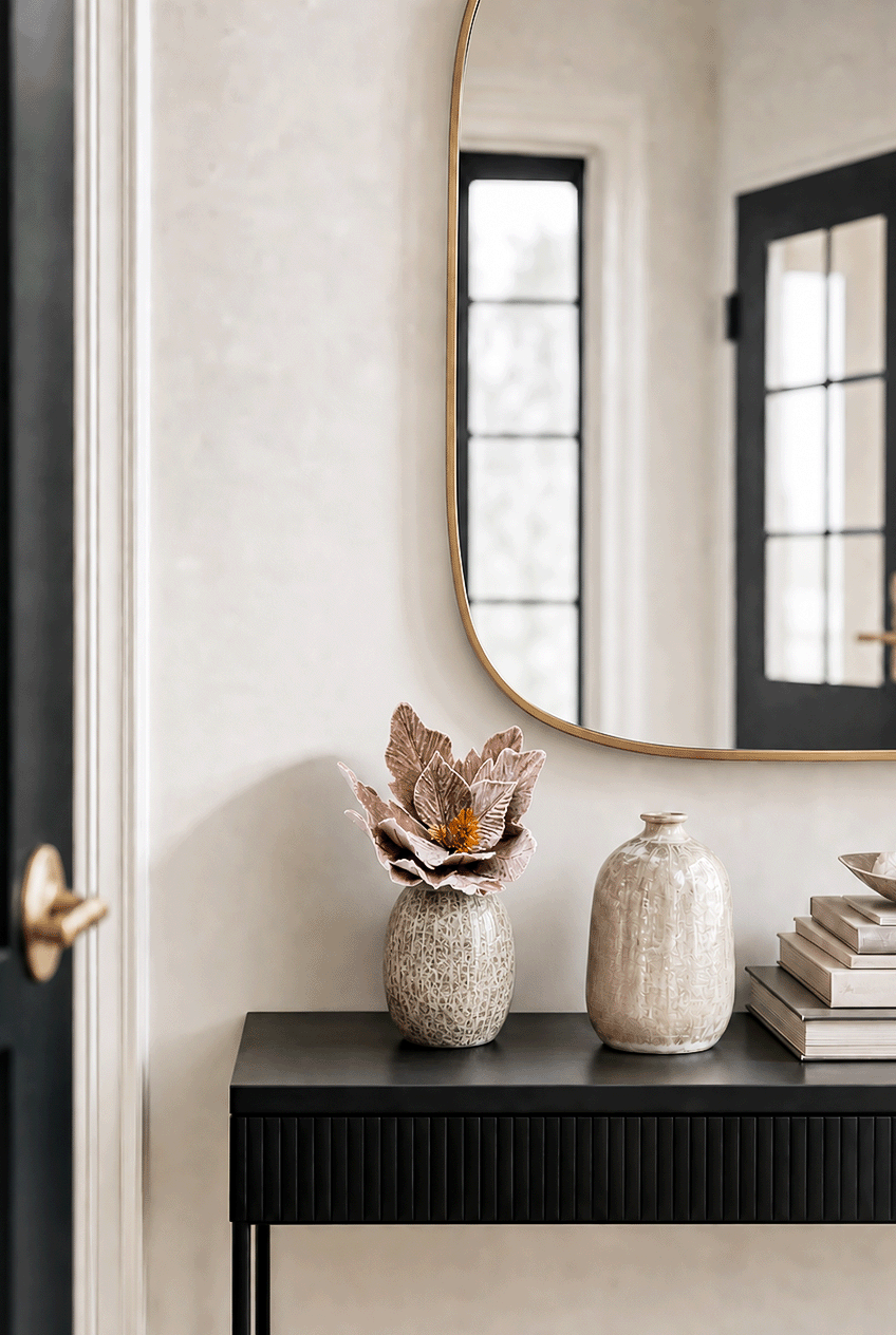 Set of 2 Velvet Magnolia Artificial Flower