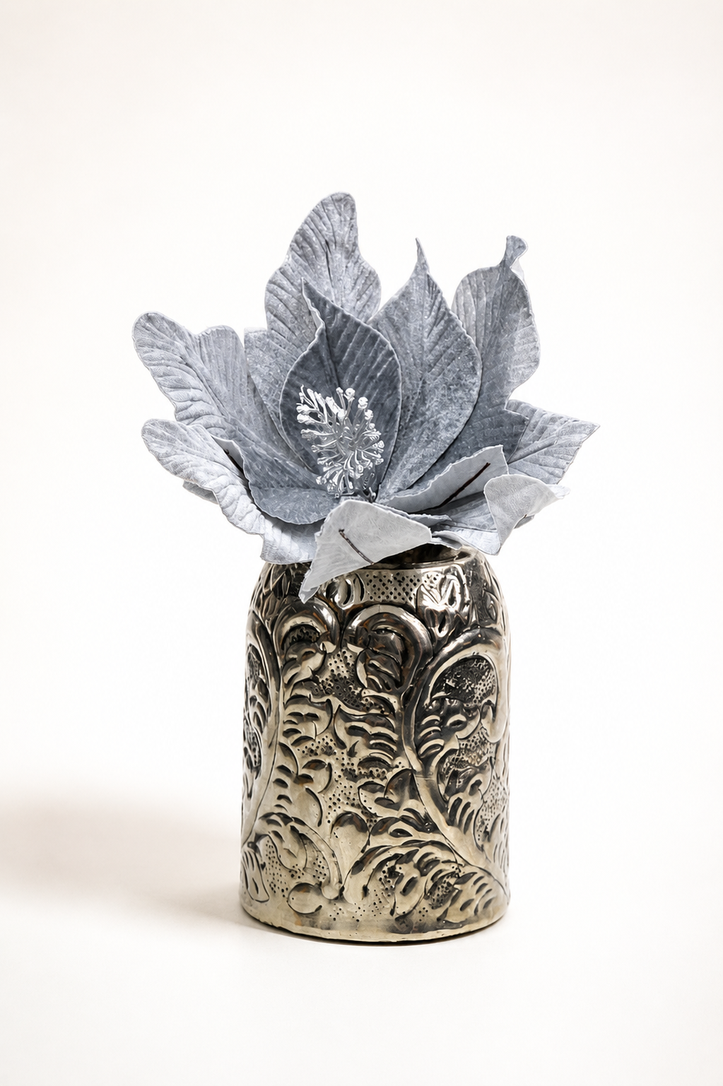 Set of 2 Velvet Magnolia Artificial Flower