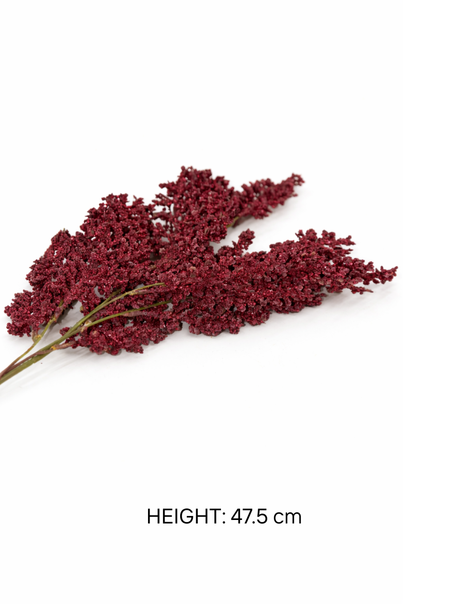 Dusty Pink Heather Artificial Floral Stems - One stem