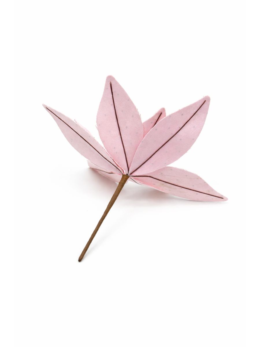 Velvet Poinsettia Artificial Flower (Pack of 4)