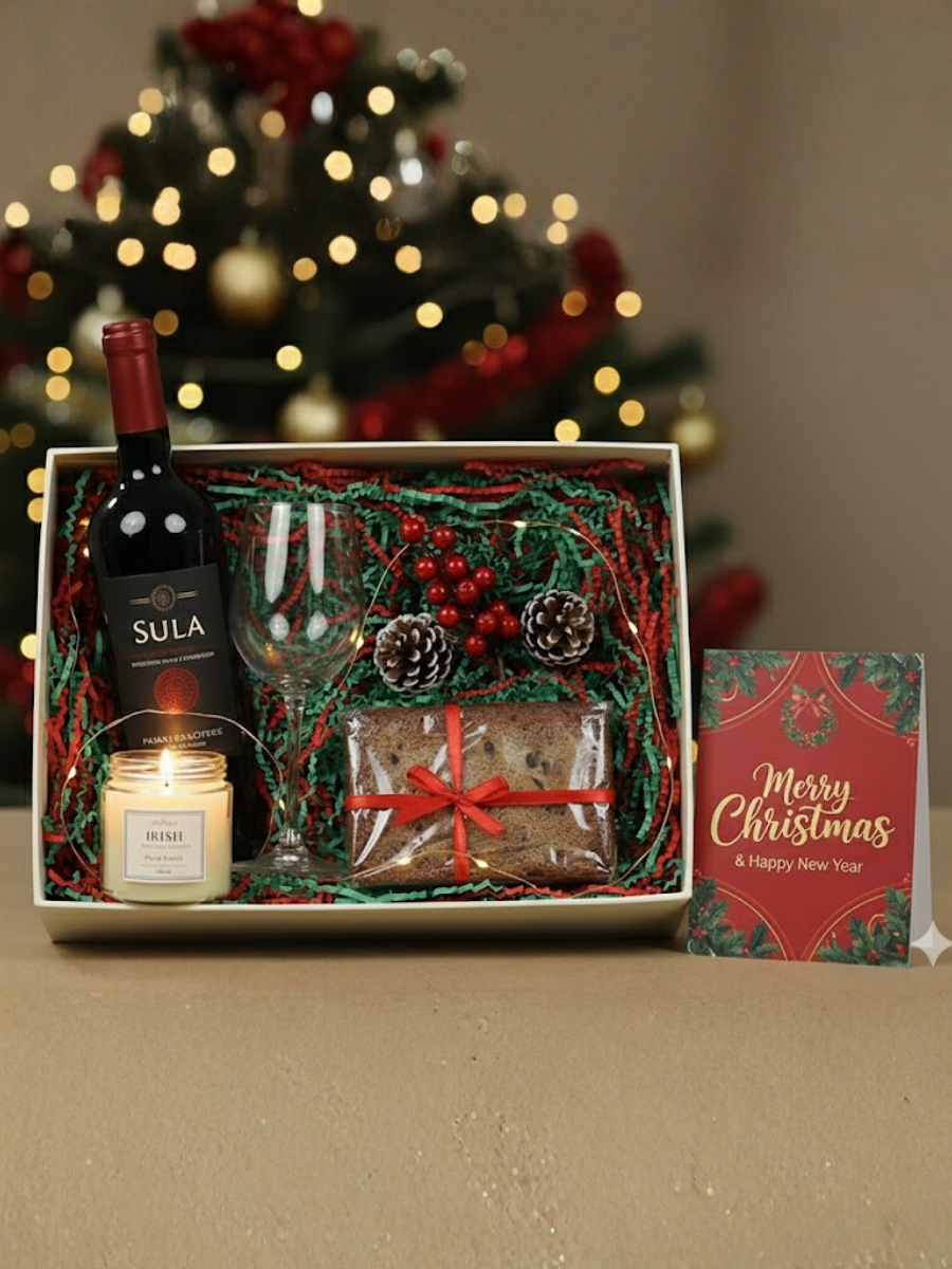 Vin Rouge Holiday Christmas Gift Hamper