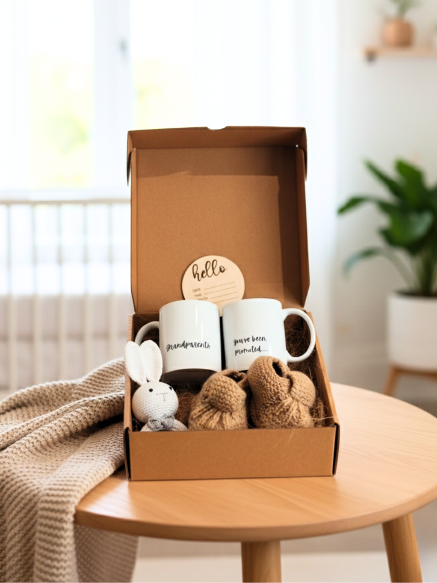 The Grandparent Reveal Box - Pregnancy Reveal for Parents