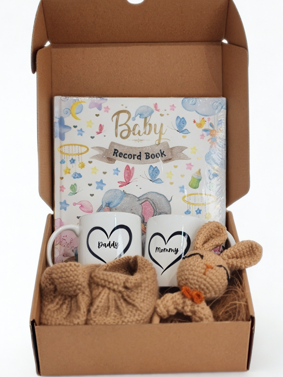 New Parents with Baby Milestone Gift Hamper (Baby Arrival Gift Hamper)