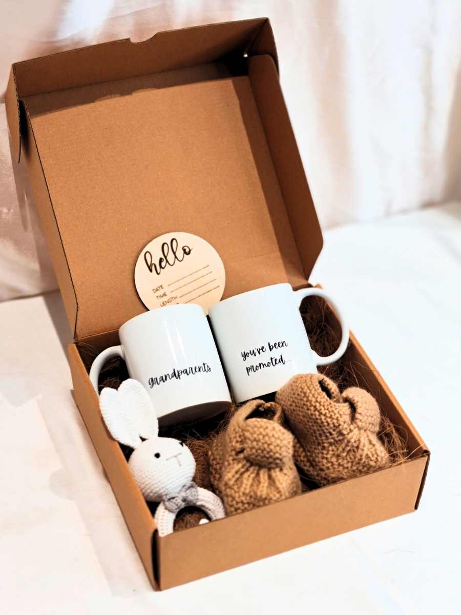 The Grandparent Reveal Box - Pregnancy Reveal for Parents