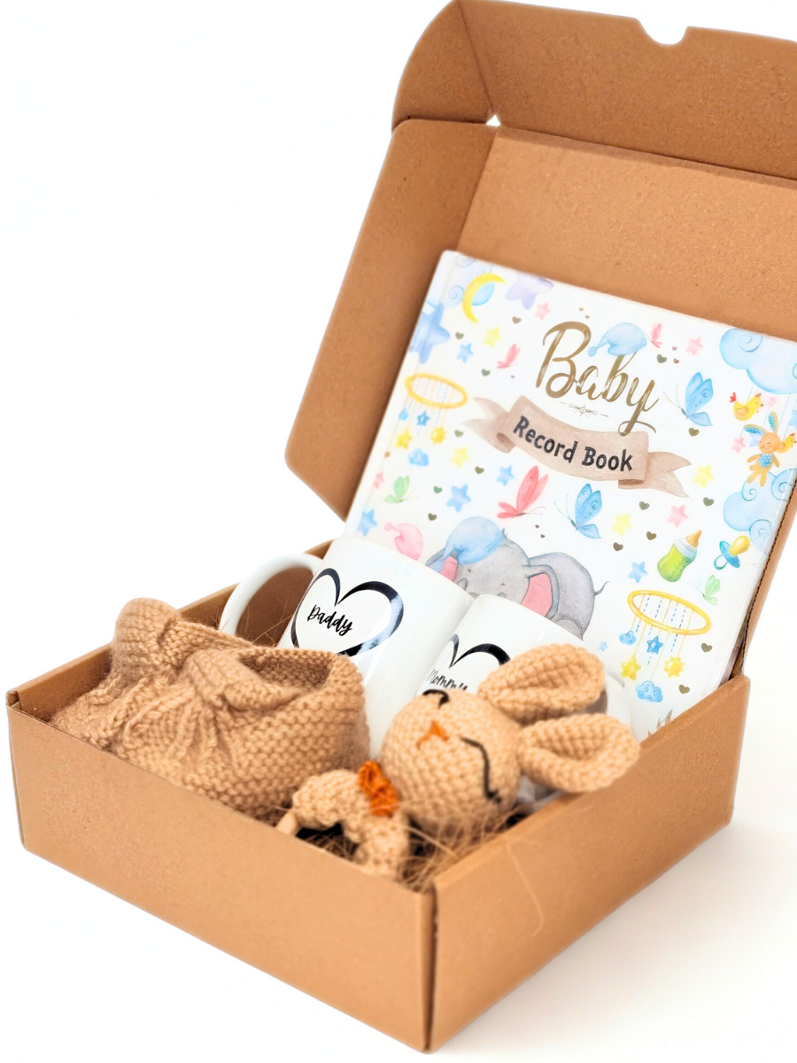 New Parents with Baby Milestone Gift Hamper (Baby Arrival Gift Hamper)