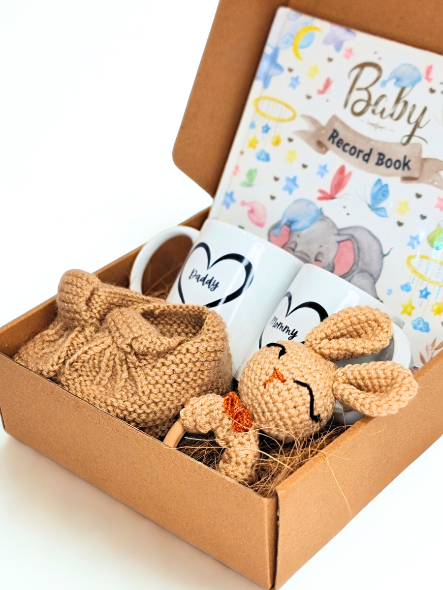 New Parents with Baby Milestone Gift Hamper (Baby Arrival Gift Hamper)