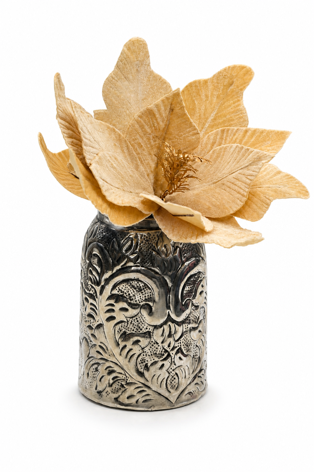 Set of 2 Velvet Magnolia Artificial Flower