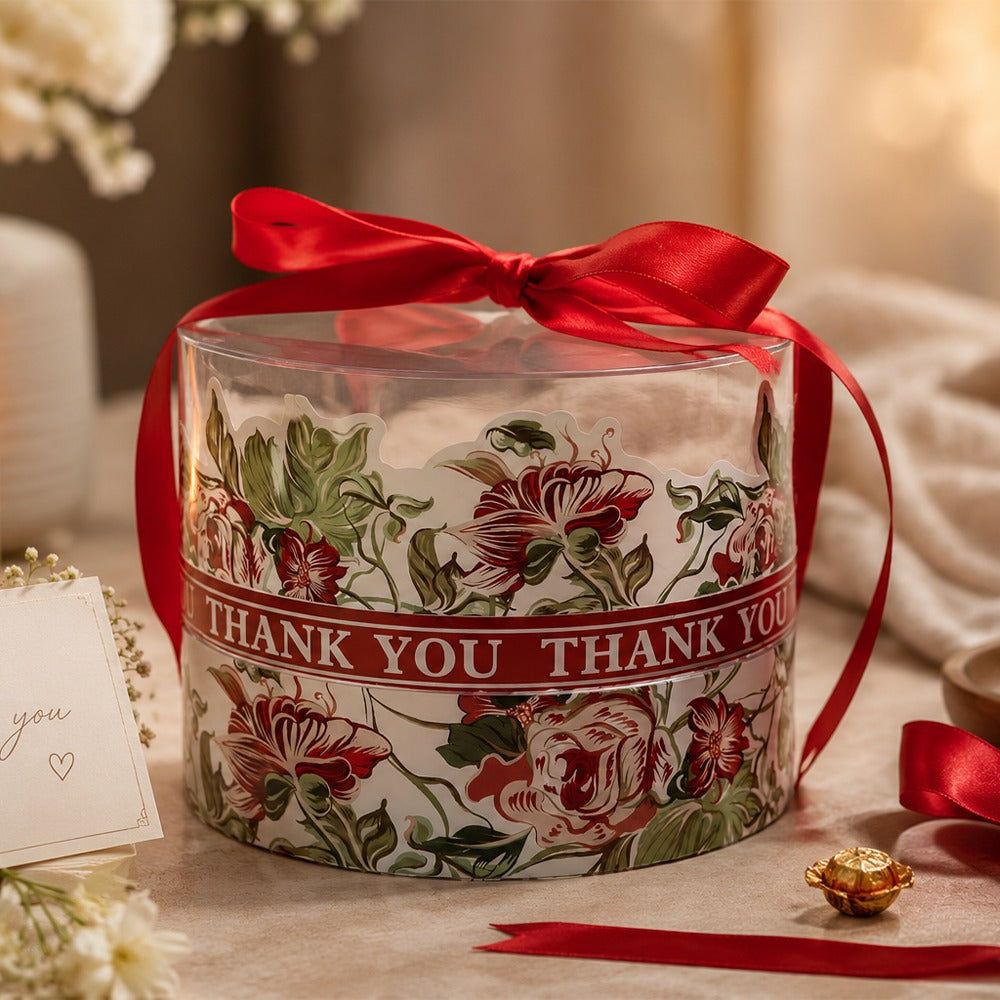 Royal Floral "Thank you " Surprise gift Box