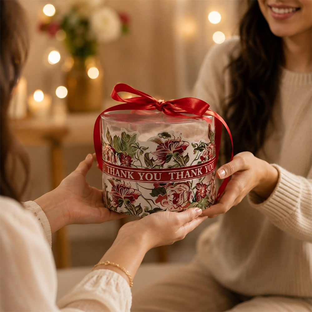 Royal Floral "Thank you " Surprise gift Box