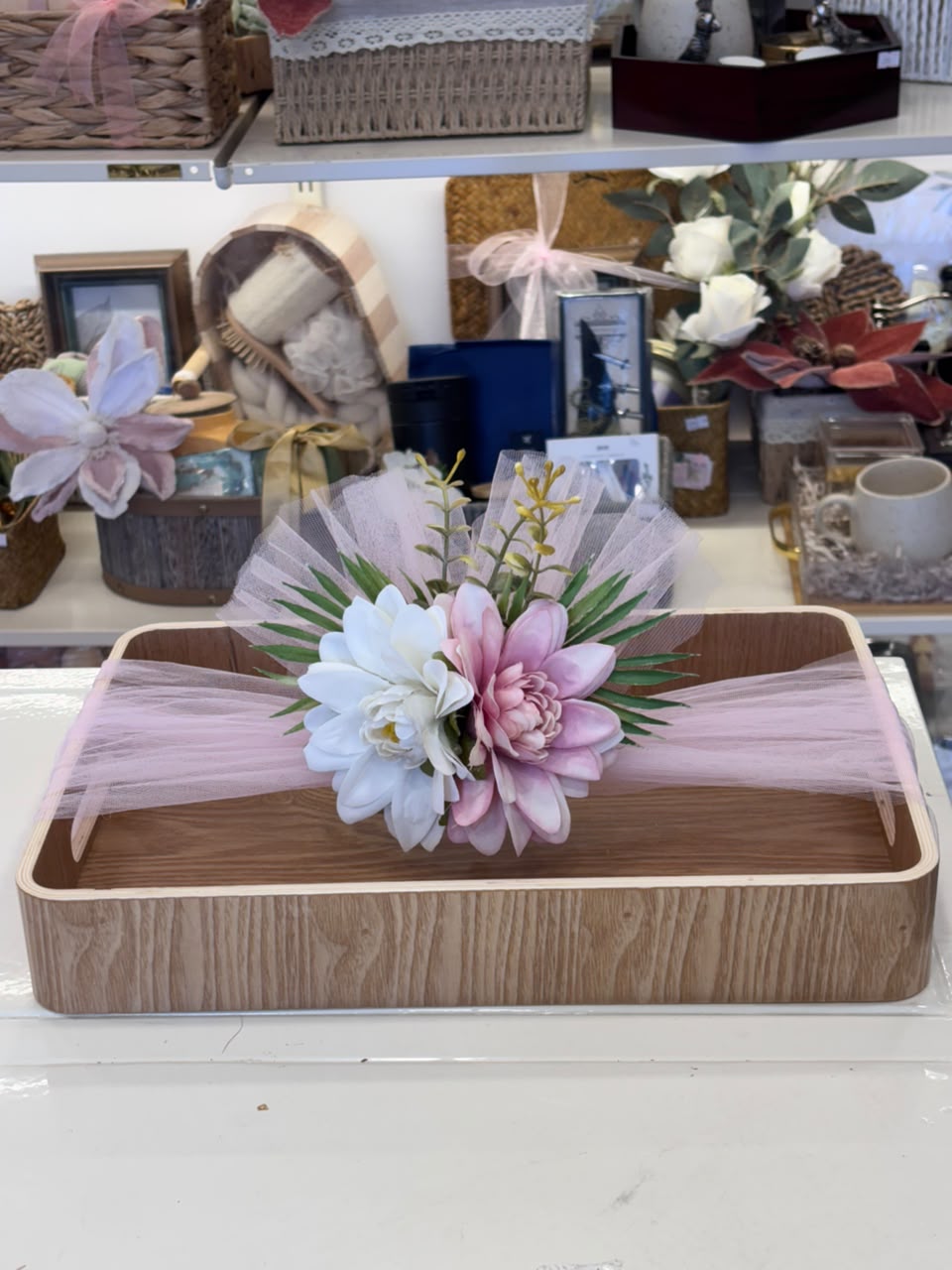 Set of 5 Festive Hamper Display Trays
