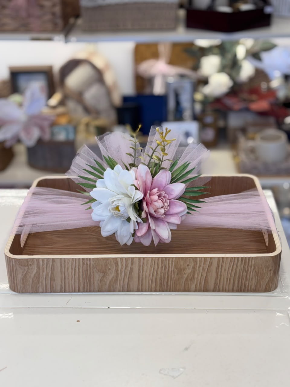 Set of 5 Festive Hamper Display Trays