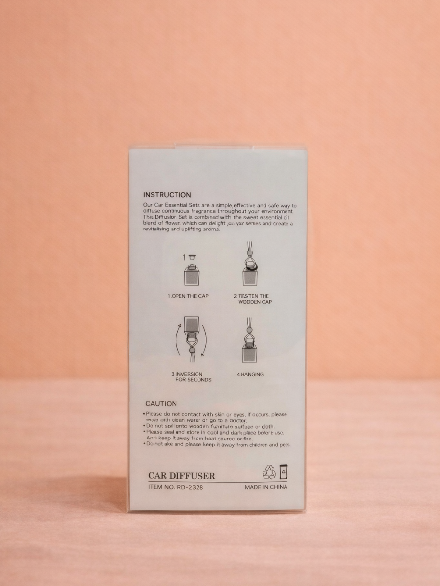 Premium Hanging Car Diffuser Fragrance Oil - Gift Ready