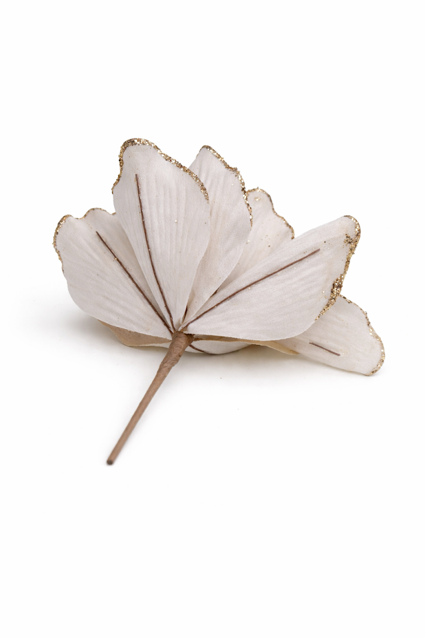 Set of 5 Glitter Edge Anemone Artificial Flower