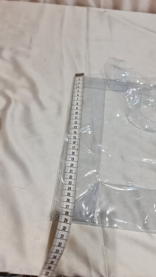 Clear PVC Transparent Gift Bag / Goodie Bag (10-Pack) - 31 cm x 29 cm x 13 cm