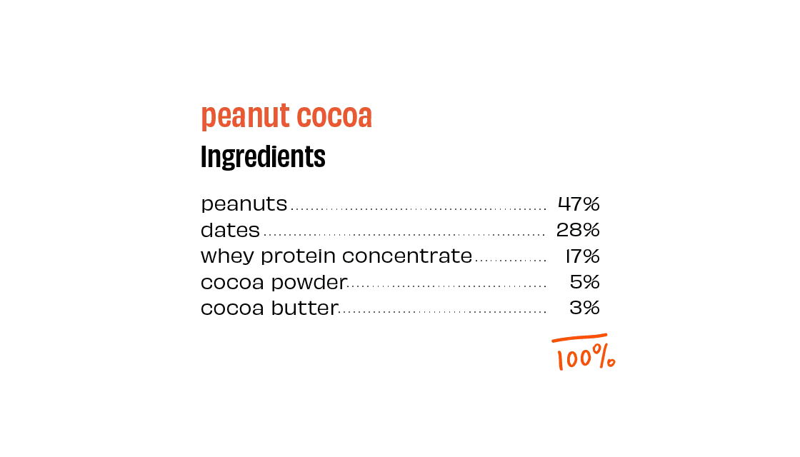 The Whole Truth Peanut Cocoa Protein Bar - 52g