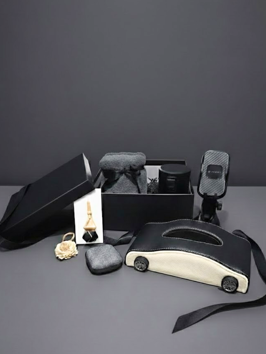 Luxury Valentine's Day Car Accessories Gift Set for Him