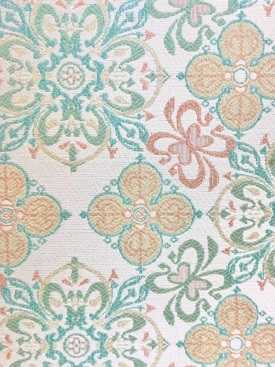 Premium Silky Floral Square Empty Gift Box with Handle